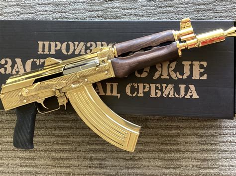 versace gold plated ak 47|How much does a gold AK.